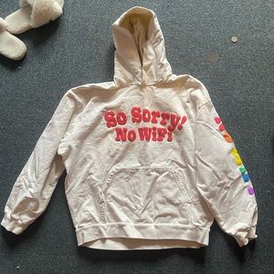 So sorry no wifi MADHAPPY hoodie. Lightly worn. Size XL
